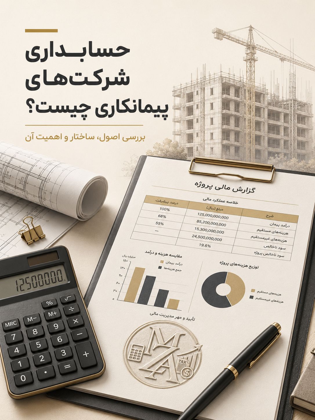 حسابداری شرکت‌های پیمانکاری