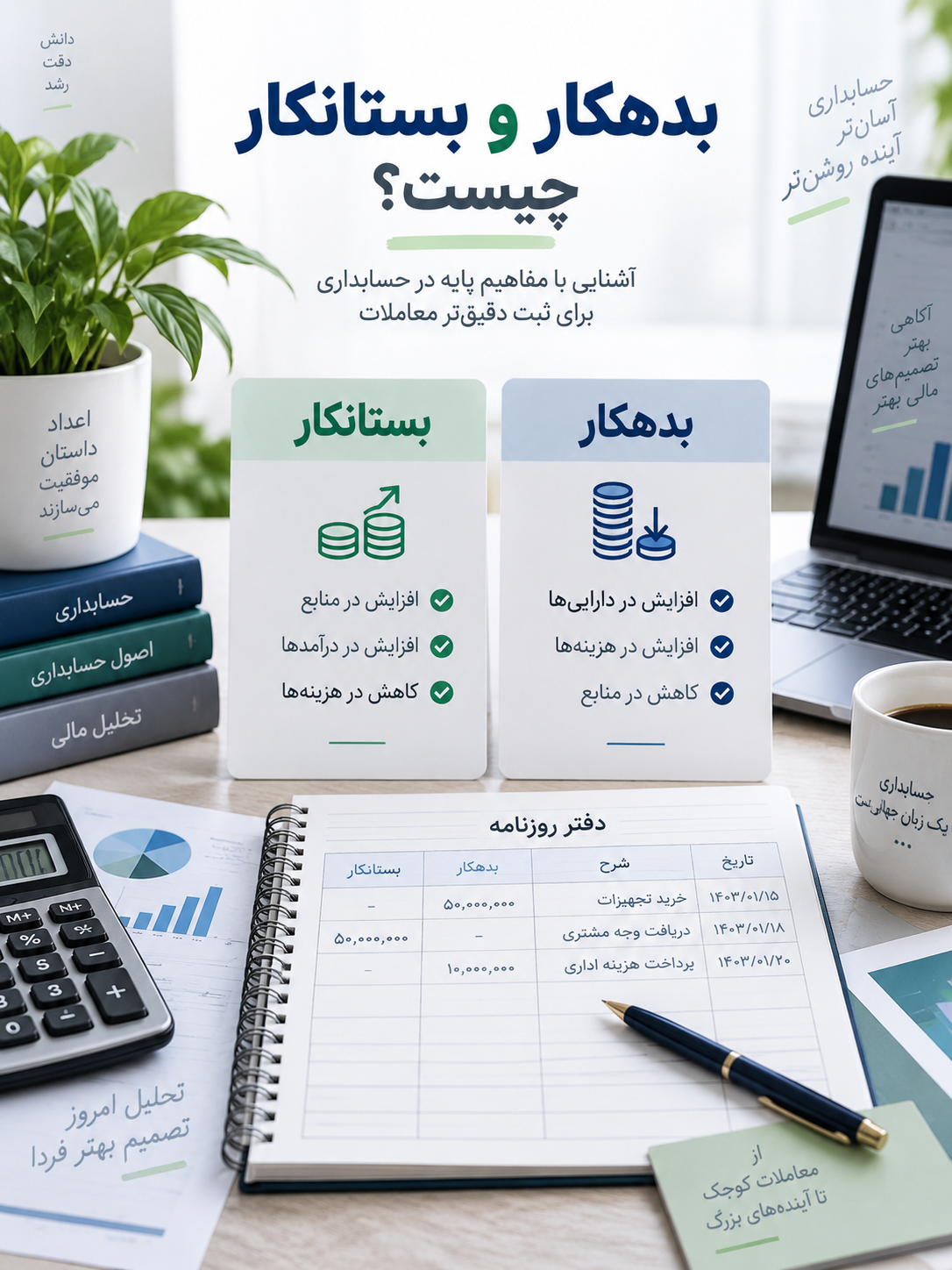 بدهکار و بستانکار چیست