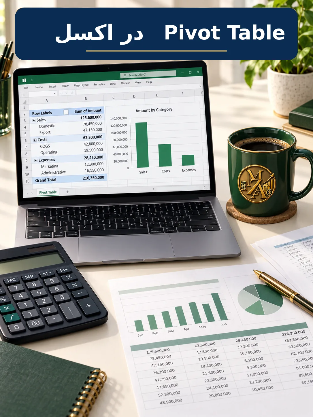 Pivot Table در اکسل